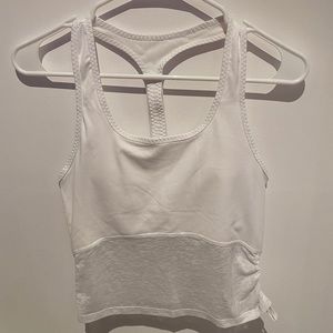 Sheer Tank with Built-In Bra